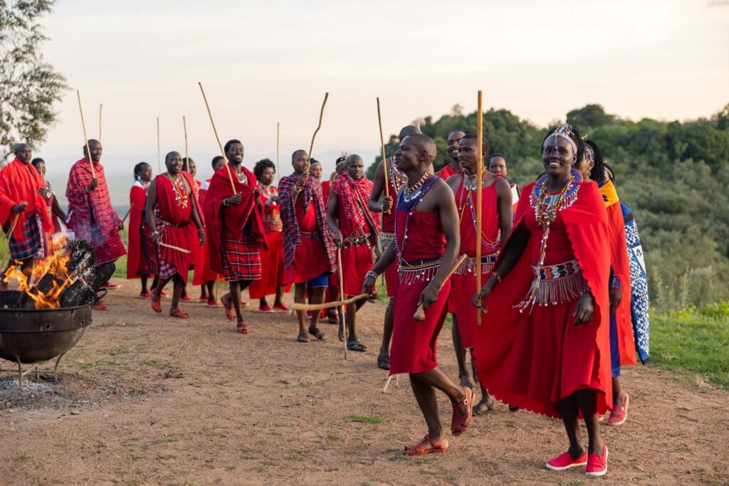 Angama Mara - Boma photographed by Sammy Njoroge