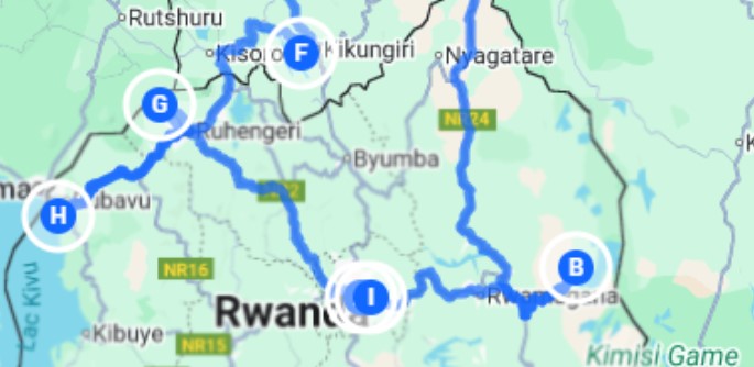 Rwanda Map