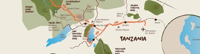 Tanzania Map